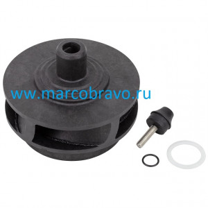 Крыльчатка арт. RPUM0013.28R насоса Kripsol KAN 1020 и Hayward HCP40100 / HCP 11100. Под вал двигателя Ø32мм