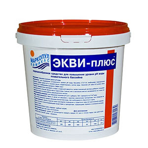 Средство для повышения уровня рН ЭКВИ-плюс, 4 кг
