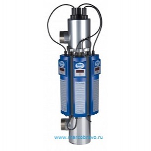 Ультрафиолетовая установка Van Erp Blue Lagoon UV-C Pro Buster 450000, 3x130 Вт, 220 В (60 м3/ч, 220 В), с датчиком потока