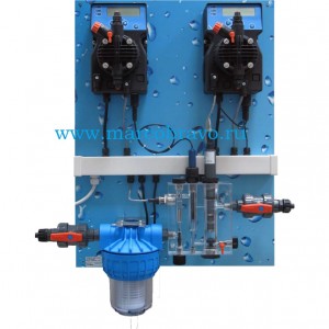 Автоматическая станция обработки воды Etatron Pool Guard 3 PH/CL 0–20 ppm (рН, Cl, Т°), с потенциостатическим датчиком