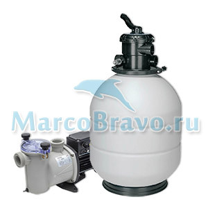 Фильтровальная установка IML Roma T400-033M (Ø400 мм, 6 м3/ч, подсоединение 1 1/2