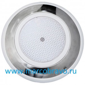 Прожектор светодиодный Aquaviva LED001 многоцветный (18 Вт, 12В), накладной, из нержавеющей стали
