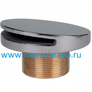 Стеновая форсунка возврата воды из нержавеющий стали и бронзы (Rg5) Hugo Lahme Allfit 3800000( Ø 110 мм, 2