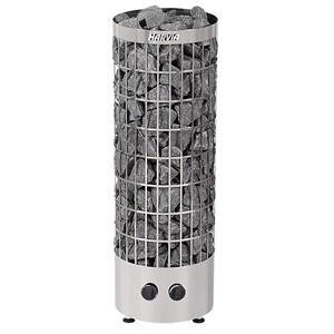 Напольная электрическая печь для сауны Harvia Cilindro PC70 (6-10 м3, 6,8 кВт) (со встроенным пультом управления), стальной цвет