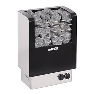 Настенная электрическая печь для сауны Harvia Classic Electro CS60 (5-8 м3, 6 кВт) (со встроенным пультом управления)