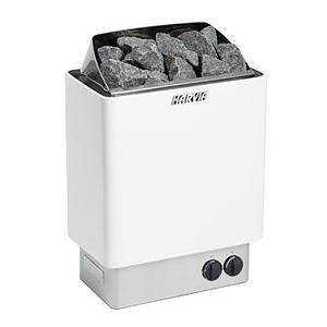 Сняты с производства - Настенная электрическая печь для сауны Harvia Trendi KIP60T Steel (5-8 м3, 6 кВт) (со встроенным пультом управления)